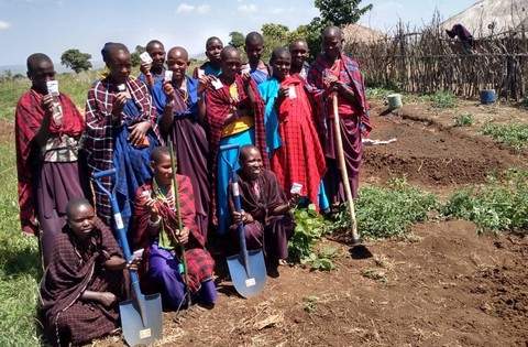 Plantations d'arbre et maraîchage pour les Massaï